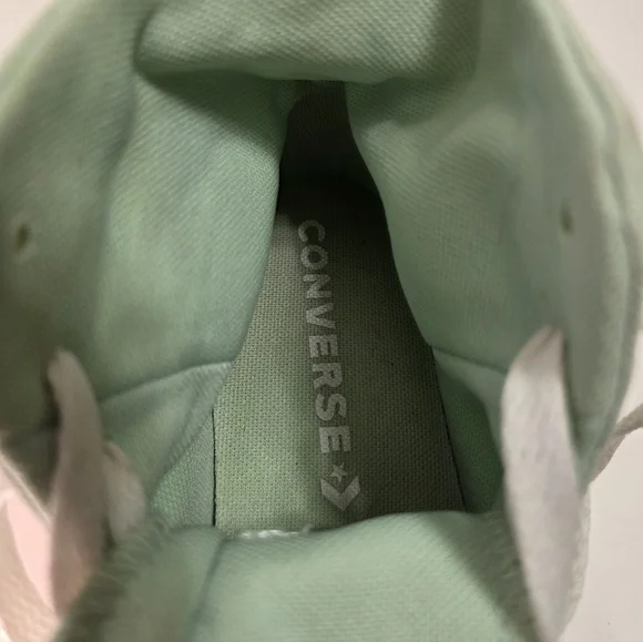 Converse All Star Chuck Taylor Mint Green High Top Shoes Sz 6 A01800C - Picture 3 of 13